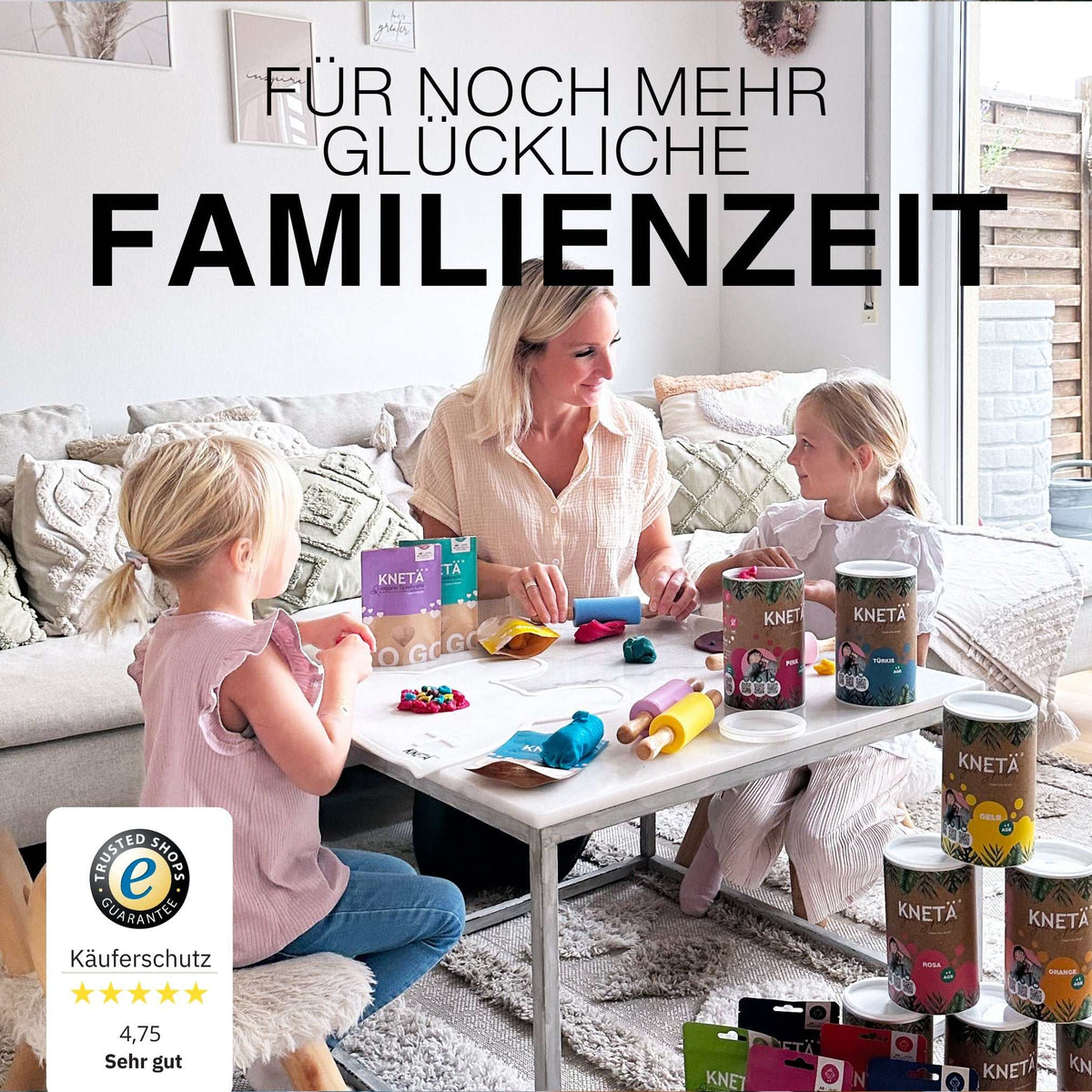 Spielknete 4er Set