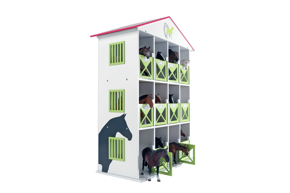Kids Globe Pferdehotel mit 12 Boxen
