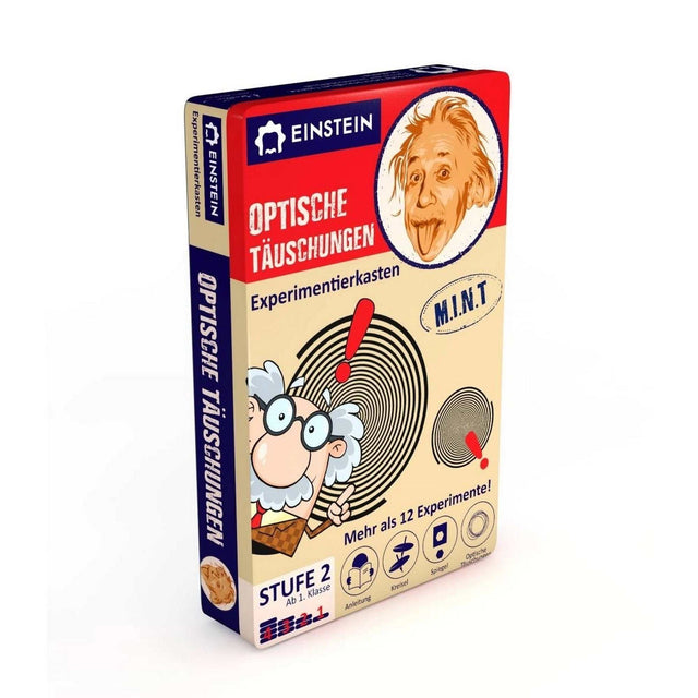 Einstein Experimentierkasten für Kinder mit optischen Täuschungen und spannenden Sinnesexperimenten ab 6 Jahren