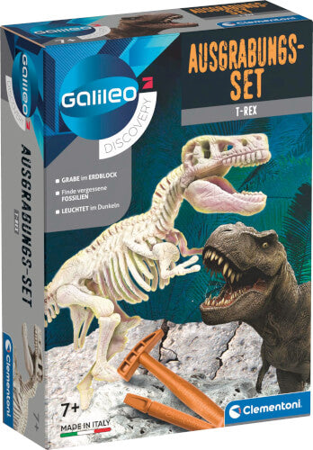 Galileo Ausgrabungsset Glow in the dark