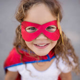 Superheldin Tutu & Umhang & Maske 4-6 Jahre