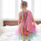 Super-Duper Tutu & Umhang & Maske 4-6 Jahre