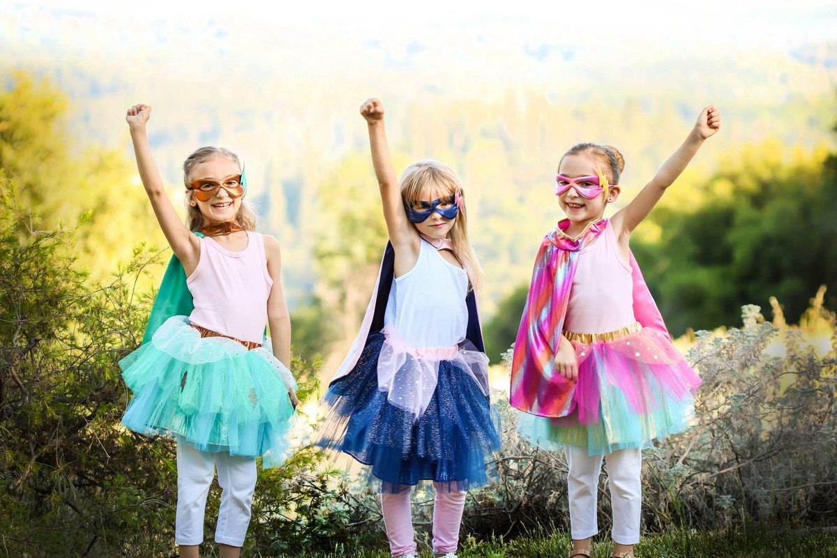 Super-Duper Tutu & Cape & Maske 7-8 Jahre