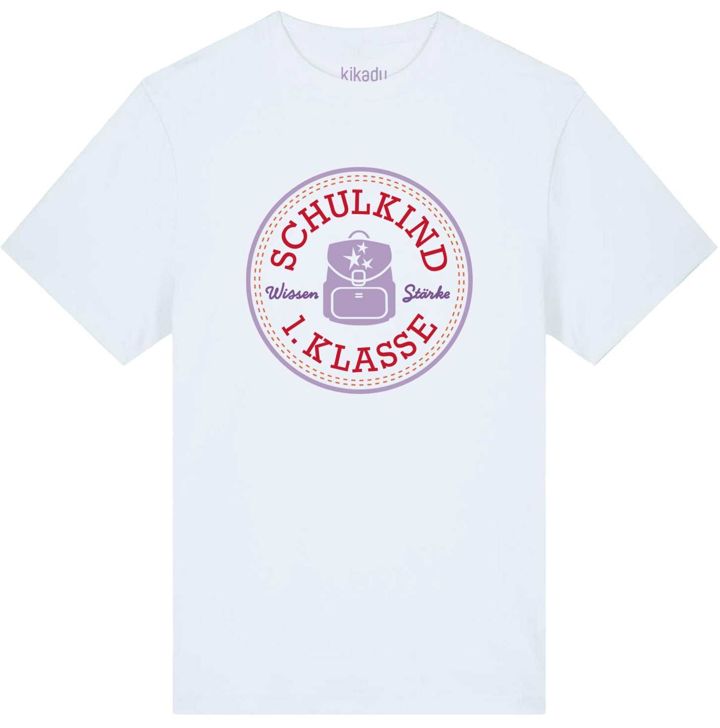 T-Shirt Schulkind Lavendel 116/128