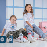T-Shirt Schulkind Lavendel 116/128