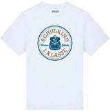 T-Shirt Schulkind Petrol 134/140 (GOTS)