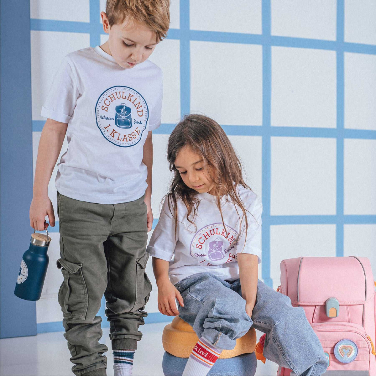 T-Shirt Schulkind Petrol 116/128