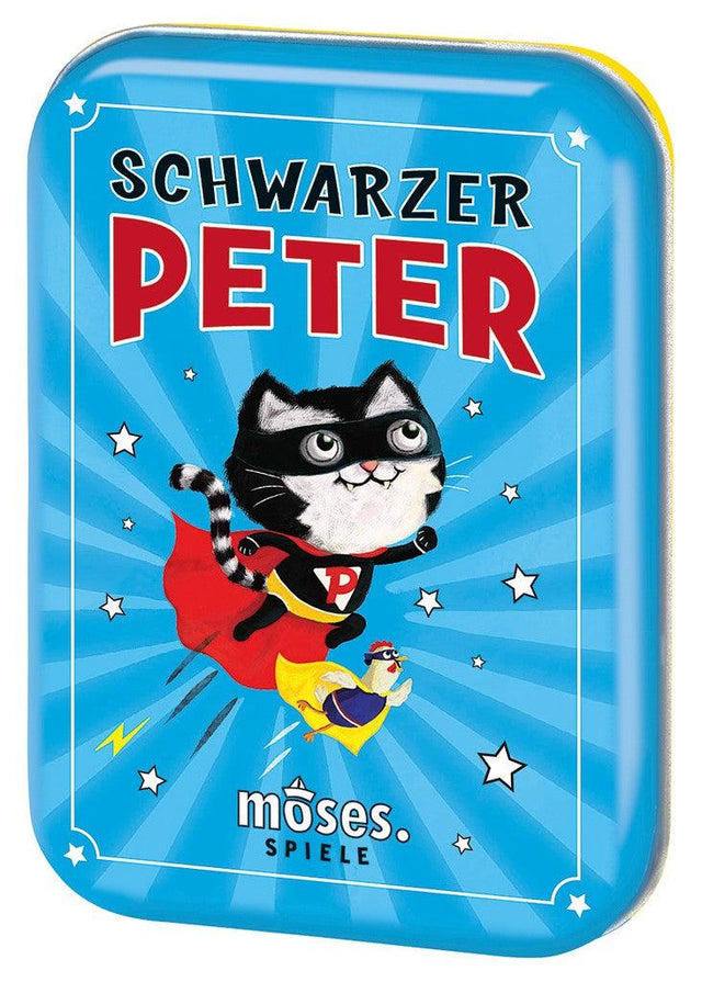 Schwarzer Peter Kartenspiel für Kinder ab 4 Jahren mit einfachem Junior-Format und 5 Karten
