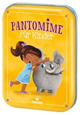 Pantomime-Spiel für Kinder ab 6 Jahren, spielerisches Begriffe erklären und raten