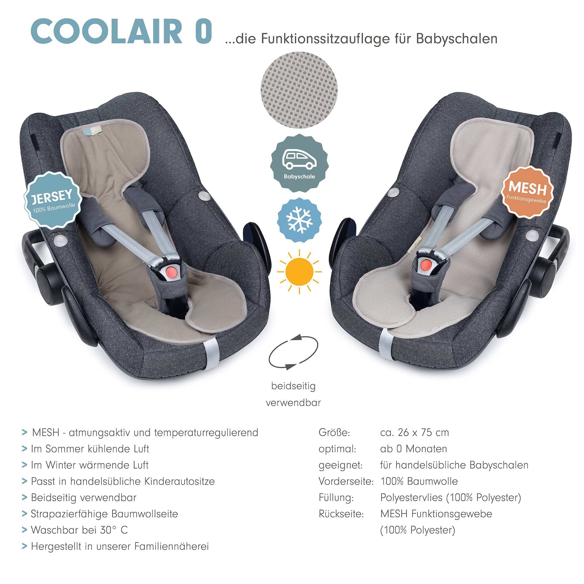 COOLAIR for 0/ grau-taupe