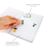 Sticker-Sammelalbum inkl. 40 Sticker