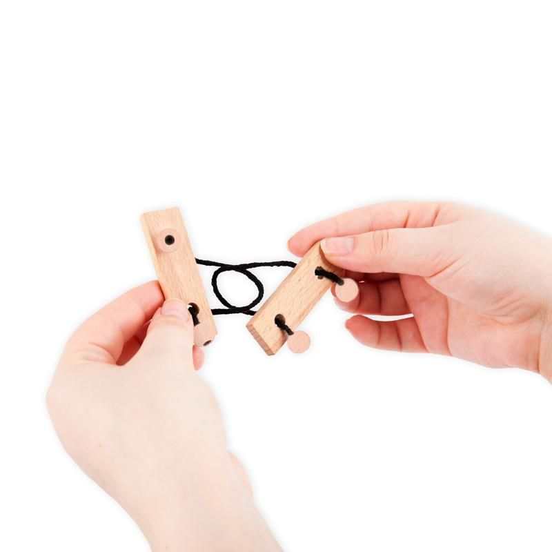 Holz Geduldsspiel (1 Stück)