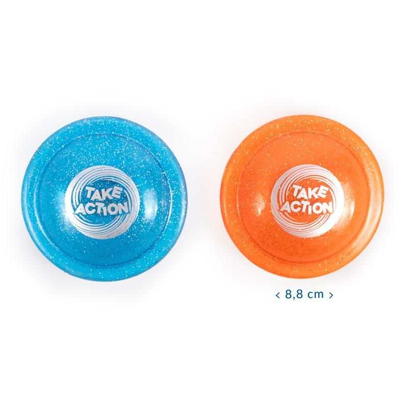 TAKE ACTION Pocket Light-up Frisbee (1 Stück)