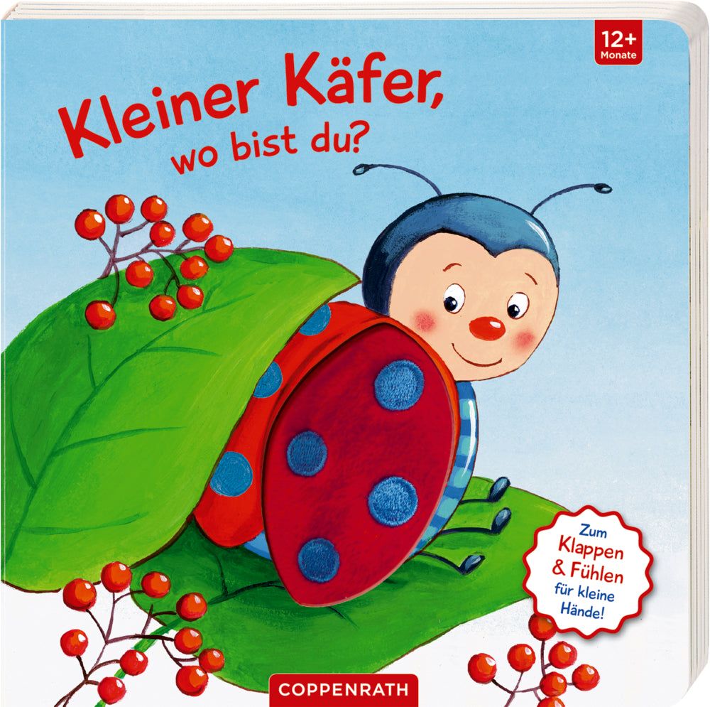 Mein erstes Gucklock-Fühlbuch Kleiner Käfer interaktives Fühlbuch für Babys ab 12 Monate
