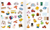 Mein 1. Sticker-Malbuch: Kindergarten
