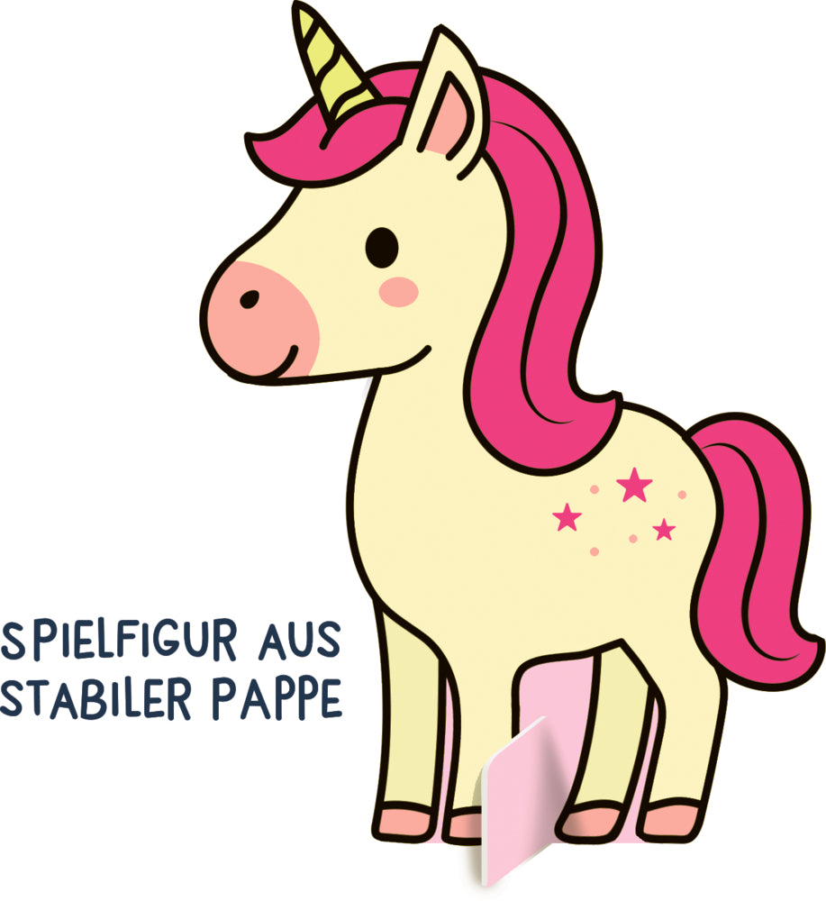 Cozy Stickerhaus - Kleines Einhorn