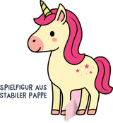 Cozy Stickerhaus - Kleines Einhorn