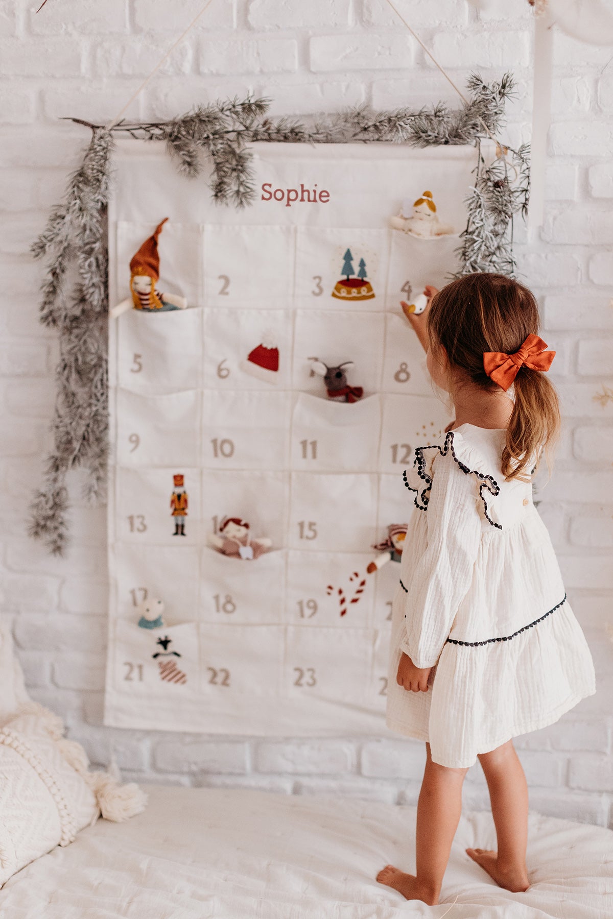 Adventskalender mit Slalom-Optik 
(B-Ware)