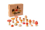 Holzspielzeug - Pilze