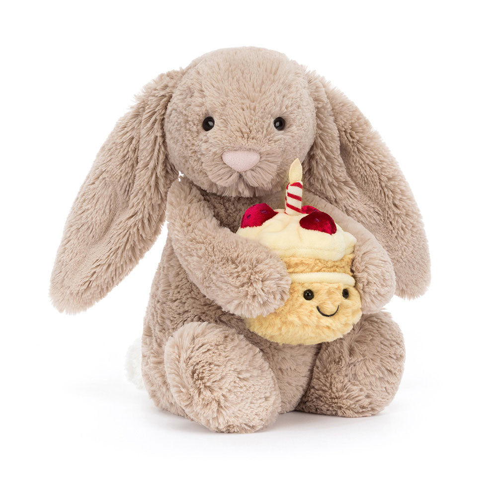 Bashful Beige Bunny 'Birthday"