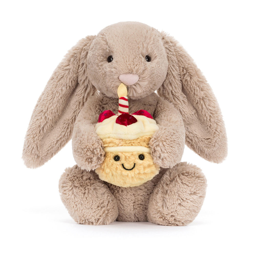 Bashful Beige Bunny 'Birthday"