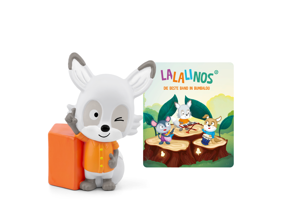 Lalalinos Die beste Band Toniefigur mit Cosmo Scout und Akio für Toniebox