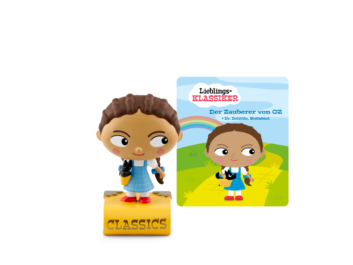 Lieblings-Klassiker Hörfigur für die Toniebox mit Literaturklassikern für Kinder ab 3 Jahren