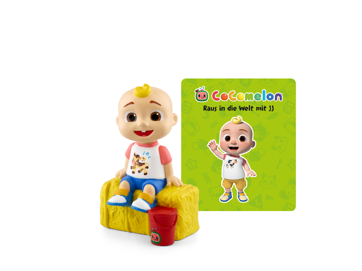 Cocomelon Raus in die Welt Tonie-Hörfigur für Kinderlieder ab 3 Jahren