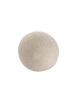 Biscuit Ball Kissen aus weichem Teddy-Stoff, 35x35 cm, kuschelig und waschbar, OEKO-TEX® zertifiziert, vielseitig im Wohnzimmer und unterwegs.