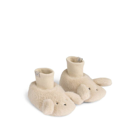 Plüsch Hausschuhe Beth Gr. 20/21 mit Tiermotiv und Anti-Rutsch-Sohle für warme Kinderfüße