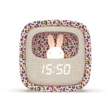Wecker mit Nachtlicht - Leopard Regenbogen