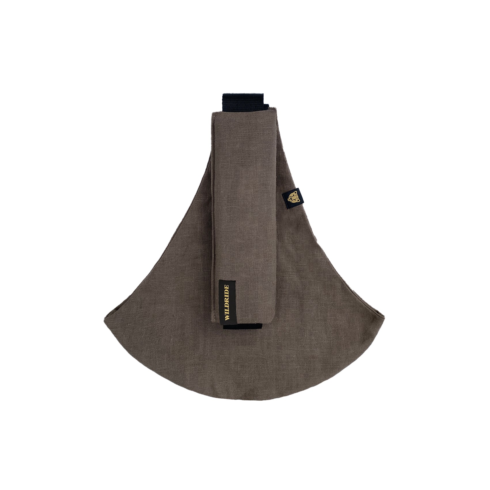 Kindertrage Leinen/ Brown