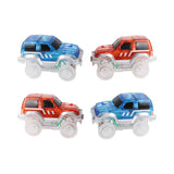 Race Track Car - Rennbahnauto Blau