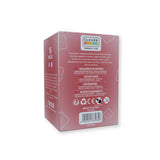 Glitzer Fliesen Transparent/Rosa 16 Teile