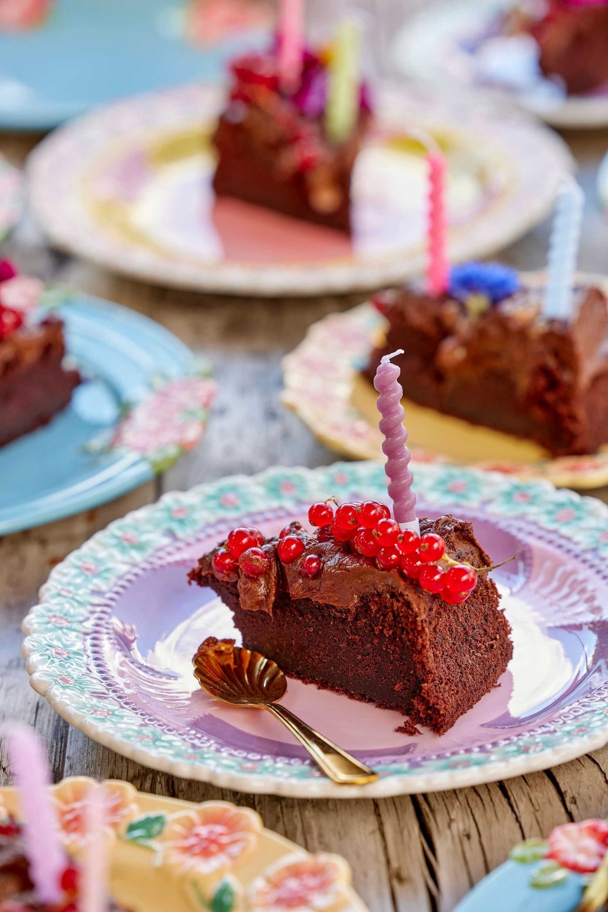 Kleine Kuchenkerzen - Pink - Twisted Design