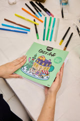 Cozy Art Malbuch - Zuhause