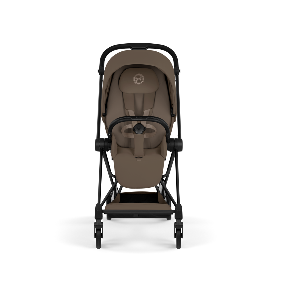 MIOS Comfort Matt Black incl. Babywanne faltbar Coconut Brown