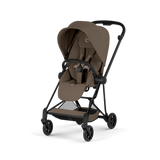 MIOS Comfort Matt Black incl. Babywanne faltbar Coconut Brown