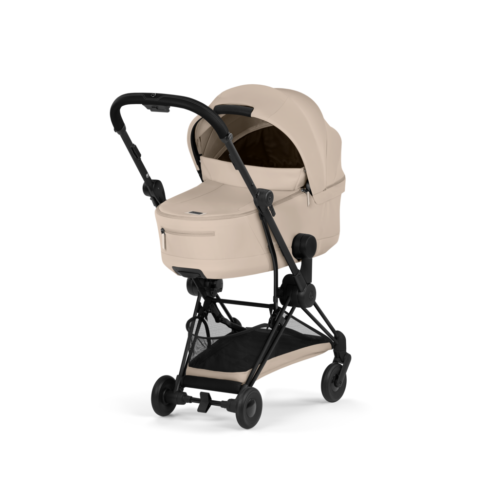 COŸA Comfort Matt Black incl. Babywanne faltbar Cozy Beige