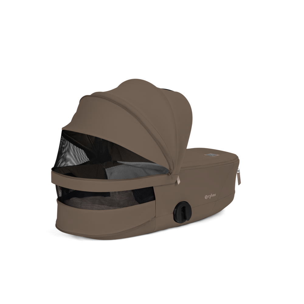 MIOS Comfort Matt Black incl. Babywanne faltbar Coconut Brown