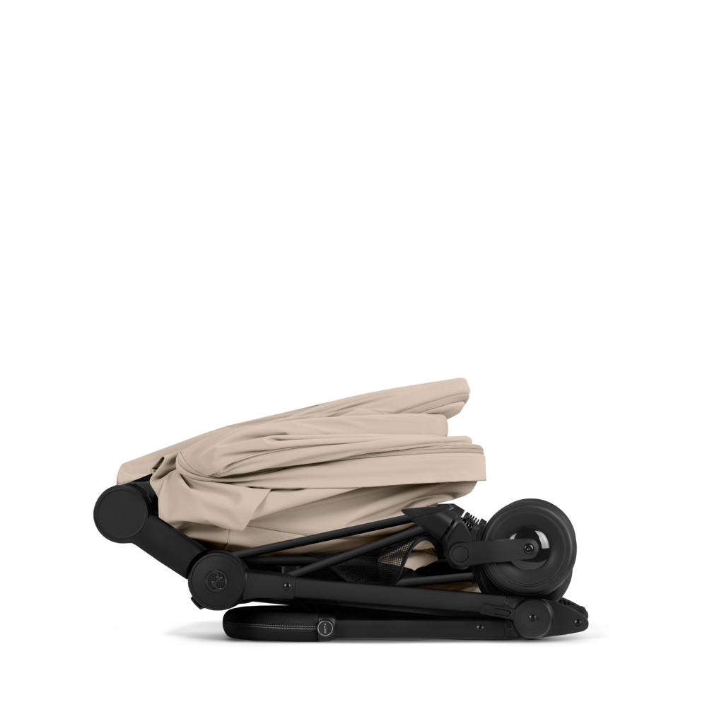 COŸA Comfort Matt Black incl. Babywanne faltbar Cozy Beige