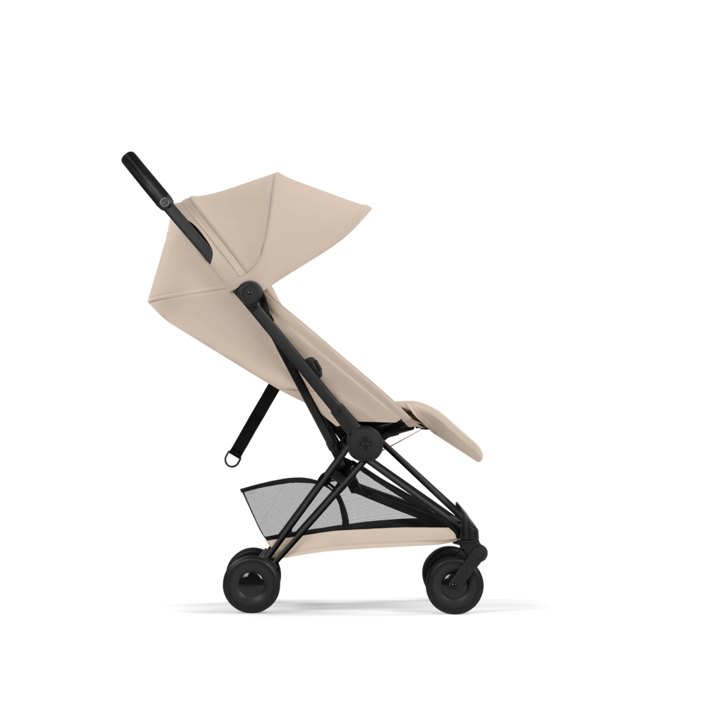 COŸA Comfort Matt Black incl. Babywanne faltbar Cozy Beige