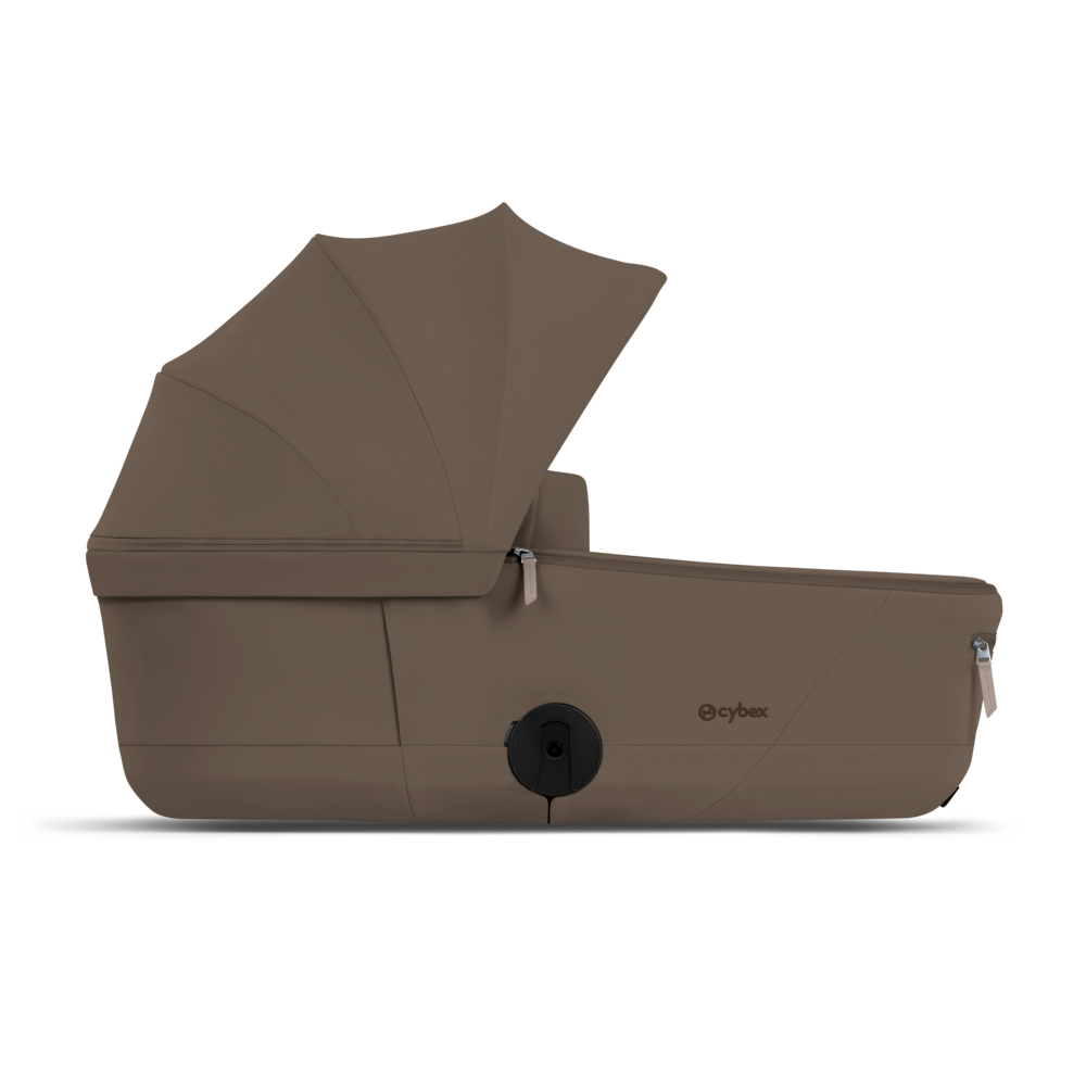 MIOS Comfort Matt Black incl. Babywanne faltbar Coconut Brown