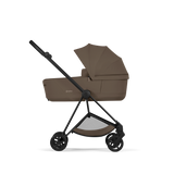 MIOS Comfort Matt Black incl. Babywanne faltbar Coconut Brown