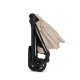 MIOS Comfort Matt Black incl. Babywanne faltbar Cozy Beige