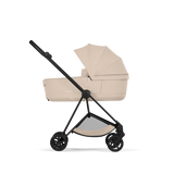 MIOS Comfort Matt Black incl. Babywanne faltbar Cozy Beige