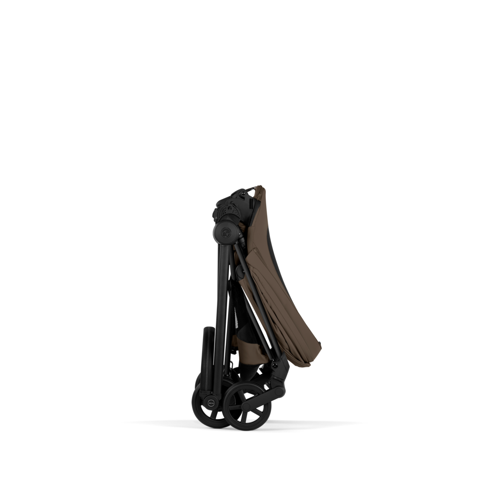 MIOS Comfort Matt Black incl. Babywanne faltbar Coconut Brown