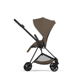 MIOS Comfort Matt Black incl. Babywanne faltbar Coconut Brown