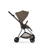 MIOS Comfort Matt Black incl. Babywanne faltbar Coconut Brown