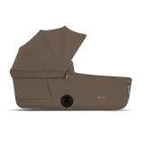 ePRIAM Comfort Matt Black incl. Babywanne, Sitzeinheit, Sitzbezug Coconut Brown